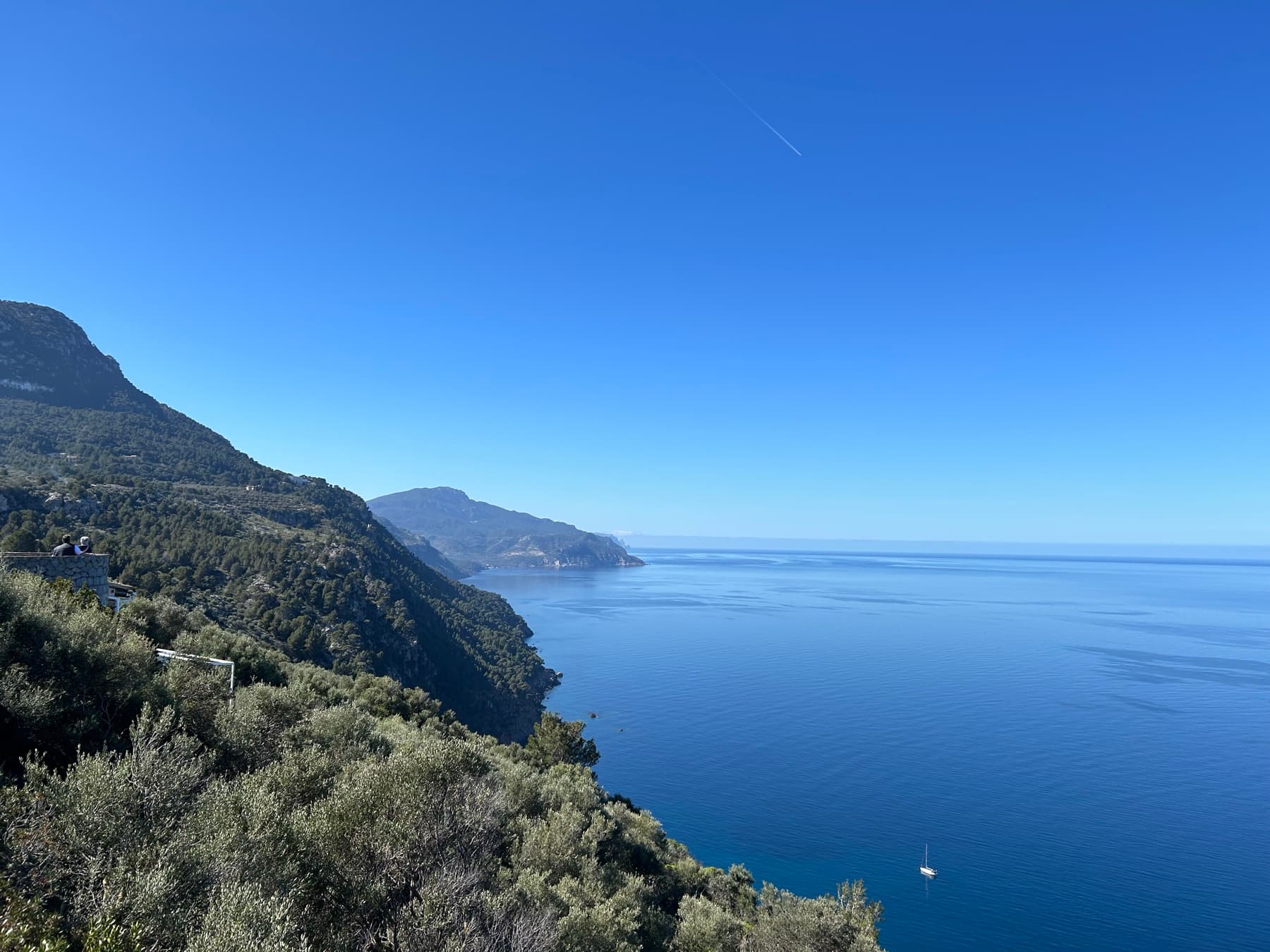 Mirador sobre la costa de Mallorca